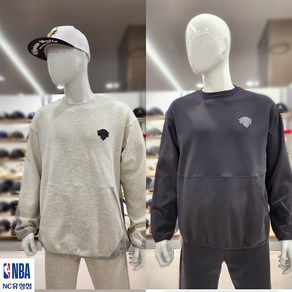 NBA 남녀공용 뉴욕 닉스 우븐 맨투맨 티셔츠 N223TS132Z NC대전유성