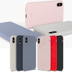 아이폰 XS Max XR XS X 케이스-머큐리 실리콘 케이스/기종선택