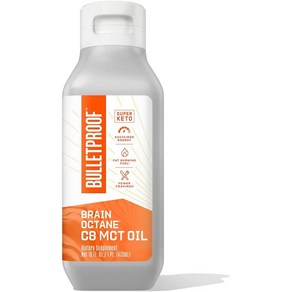 Bulletpoof 불렛프루프 브레인 옥테인 C8 MCT 오일 473ml, 1개