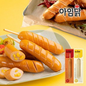 아임닭 맛있는 닭가슴살 소시지 꼬치 2종 혼합 6/15/30/50팩, 6개