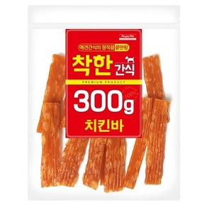 착한간식 300g 반려견간식, 착한간식 치킨바300g, 1개