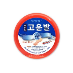 WHB 고운발 크림100g 약국전용 풋크림, 1개입, 4개, 100g