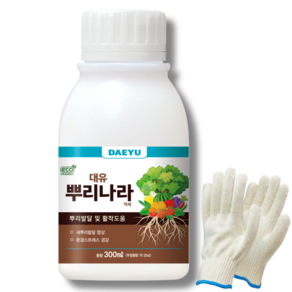 대유 뿌리나라 뿌리 발근제 활착제 촉진제 삽목 나무 영양제 300ml+작업장갑, 300ml, 1개