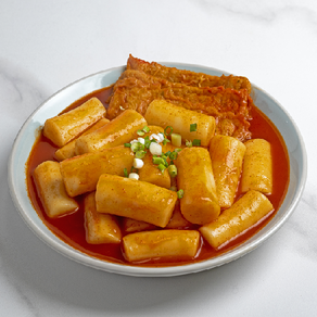 [유레카 떡볶이] 떡볶이 600g x 2팩(1팩 1~2인분) 소스 200g x 2팩, 2개