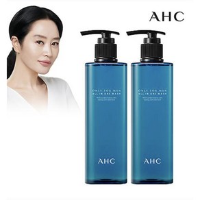 AHC 온리포맨 올인원 워시, 2개, 500ml