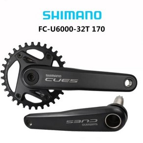 Shimano CUES 변속기 부품 U6000 1011 속도 CSLG400 LG300 1150T 1148T CNLG500 RDU6000 SLU6000 FCU6000 170mm 32, 5) FCU6000 32T 170MM, 1개