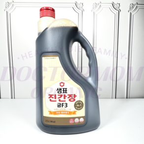 샘표간장 샘표 진간장 금F3 대용량 양조간장 업소용 닥터맘오가닉, 1세트, 2.75L