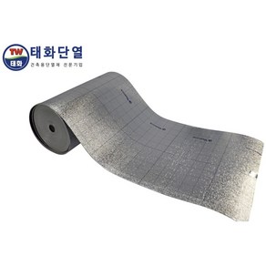 열반사단열재 10t 양면은박 단면접착, 단열재1롤+은박테이프1개(50mm×50M)