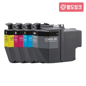 LC462XL 호환잉크 대용량 MFC-J3940DW MFC-J2740DW DCP-T426W, LC-462XL 대용량 노랑, 1개