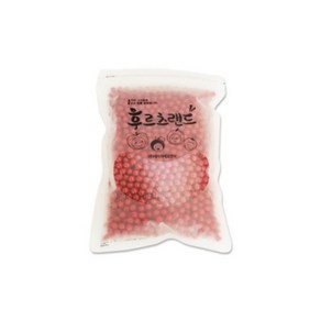 샤이니볼 레드구슬(S), 1개, 500g