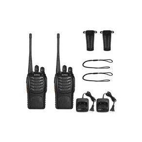 무전기 워키토키 Baofeng 공식 매장 BF 888S UHF 400 470MHz 장거리 양방향 햄 라디오 송수신기 사냥 호텔용 2 개, 1개, 4) 888S-2PCS - Ameican