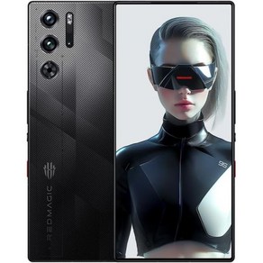 REDMAGIC 9 Po 스마트폰 5G 120Hz 게이밍 폰 6.8인치 풀 스크린 언더 디스플레이 카메라 6500mAh 안드로이드 스냅드래곤 8 Gen 3 16512GB 80, 9S Po Black 12+256 GB, 256GB