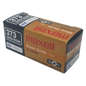 맥셀 MAXELL 시계배터리 373(SR916SW) - 10알 SILVER 배터리