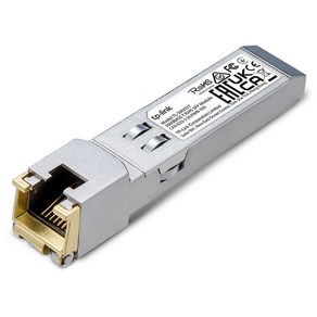 티피링크 1000BASE-T RJ-45 SFP+ 모듈 TL-SM331T, 0 GRAY, 1개, 67.4mm