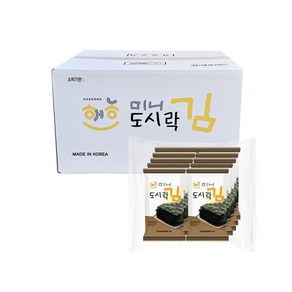 해농 미니도시락김 2g(8절6매) 240봉 / 1박스