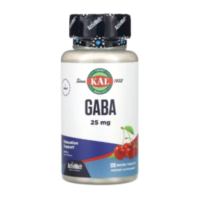 KAL GABA 가바 체리 향 25mg 마이크로 120정 (4개월분) 녹여 먹는, 1개