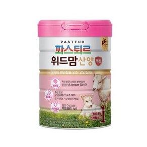 파스퇴르 NEW 위드맘 산양 분유 1단계, 750g, 2개