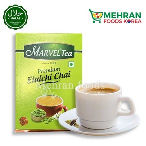 MARVEL Tea Elaichi Chai 250g 카다몸 홍차 가루, 1개, 1개입