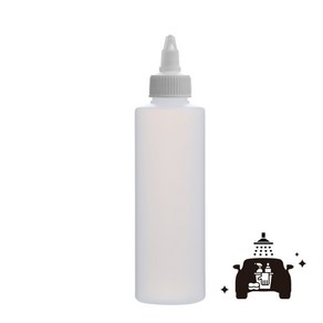 플라스틱 소분용기 공병 세차용품 케미컬 소분병 HPDE 200ml, 1개