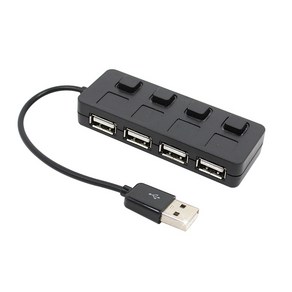 리버네트워크 NEXI(넥시) NX-USB355 NX355 USB허브 블랙 (USB2.0 4포트 무전원)