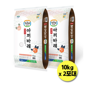 파주농협 아끼바레쌀 (추청쌀 특등급쌀 경기미 코스트코), 2개, 10kg