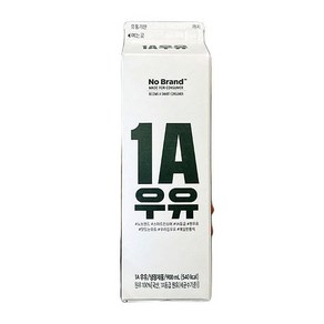 노브랜드 1A우유, 종이박스포장, 900ml, 2개