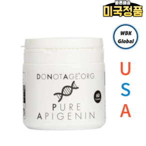 두낫에이지 아피제닌 DONOTAGE Apigenin 500mg 60캡슐, 1개, 60정