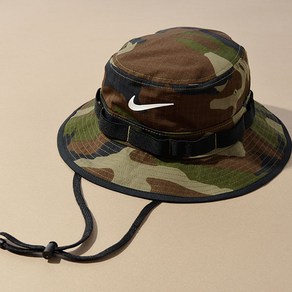 나이키 부니 카모 밀리터리 벙거지 캠핑모자 버킷햇 DM3331-222 Nike BOONIE CAMO FB5622-222