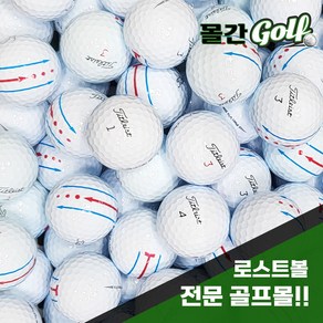 타이틀 리스트 PROV1 PROV1X 혼합 인쇄 로스트볼 1개입, 특A, 1인쇄, 1개