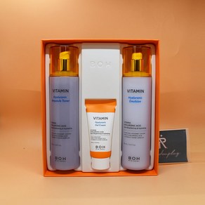 증정 바이오힐보 비타민 히알루로닉 앰플 토너 150mL + 에멀전 150mL + 크림 30mL 도매가능, 1개