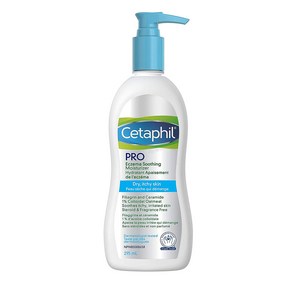 Cetaphil PRO Dy Skin Eczema Soothing Moistuize 세타필 프로 건성피부용 바디로션 10Fl.oz(296ml), 1개, 296ml