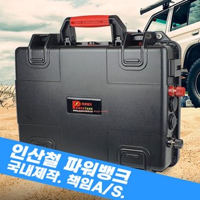 파워탱크 리튬인산철 파워뱅크 배터리 100Ah 12V, PT-15H100A, 혼합색상