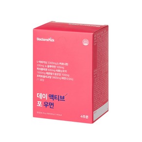 닥터스픽 데이액티브 포 우먼 28포 아르기닌 아연, 560g, 1개