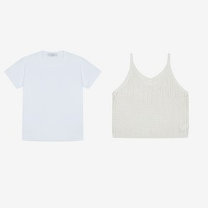 [25 신상] 티셔츠&스카시 뷔스티에 SET (TKIBE3851)
