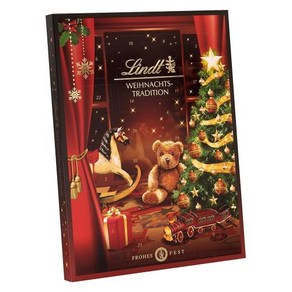 Lindt 린트 크리스마스 어드벤트 캘린더 초콜릿 253g 트래디션 2021 Tadition, 1개