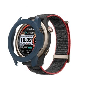 Amazfit Cheetah po 보호 케이스에 적합, Midnight blue, 1개