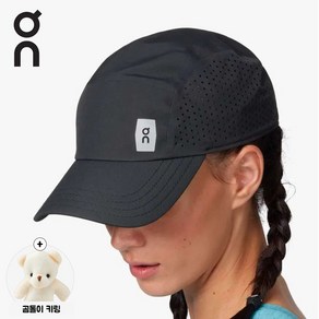 온러닝 ON 라이트웨이트 캡 모자, One size, black Silve Reflective logo, 1개