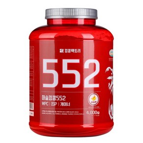 머슬킹콩 552 바나나맛 4kg