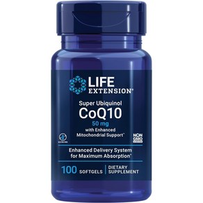 라이프익스텐션 슈퍼 유비퀴놀 CoQ10 50mg 소프트젤