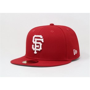 뉴에라 [슈즈네][정품] MLB 샌프란시스코 자이언츠 야구모자 메이저리그 선수모자 베이직 사이즈캡 59FIFTY