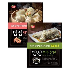 동원 딤섬 부추창펀 390g +새우하가우 300g, 4개