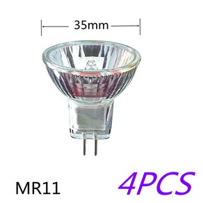 스포트라이트 MR11 6V 5W MR11 6V 10W MR11 6V 20W MR11 12V 10W MR11 12V 20W MR11 12V 35W MR11 220V 20W MR11, 6.Diamete 35mm - 12V 20W 4 pi, 1개