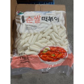 홍청원 순쌀 떡볶이, 5개, 3kg