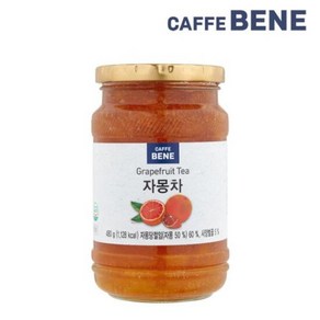 [카페베네] 국산 벌꿀이 함유된 깊고 진한 과일청 자몽차 480g, 상세 설명 참조, 1개