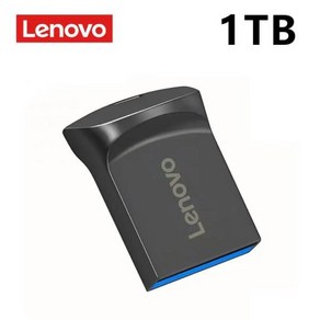 레노버 슈퍼 미니 USB 3.0 플래시 드라이브 2TB 128GB 256GB 방수 메모리 스틱 고속 금속 U 디스크 펜, 1개