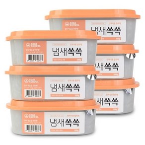 소다스쿨 반복사용 냄새쏙쏙 탈취제 선물세트 본품, 300g, 6개