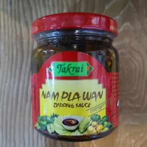 남플라완 디핑소스 오리지널 빨강 NAM PLA WAN DIPPING SAUCE 215g 매콤달콤디핑소스 woldfood, 1개