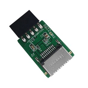 USB2.0 전면 패널 헤더 USB2.09 핀과 Type-E 내부 어댑터 커넥터, 1개