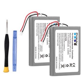 소니 PS5 컨트롤러용 2500mAh 리튬 배터리 듀얼 센스 게임 컨트롤러 LIP1708, 2 Pcs Battey, 한개옵션1, 2) 2 Pcs Battey