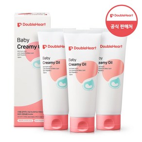 더블하트 베이비 크리미오일(소프트), 150ml, 3개